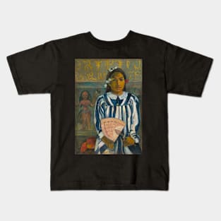 Merahi metua no Tehamana by Gauguin Kids T-Shirt